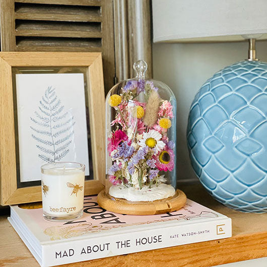 DIY: 4 Easy Steps to Create a Dried Flower Cloche