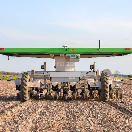 World's First Delphinium Flower Robot at Shropshire Petals