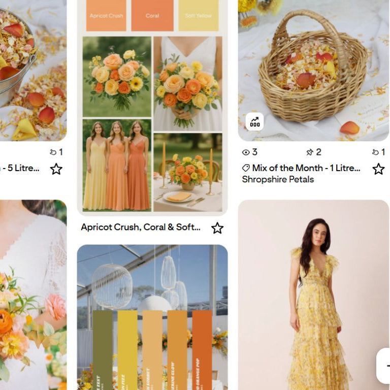 The Perfect Petal Confetti Mix for Spring & Summer Weddings