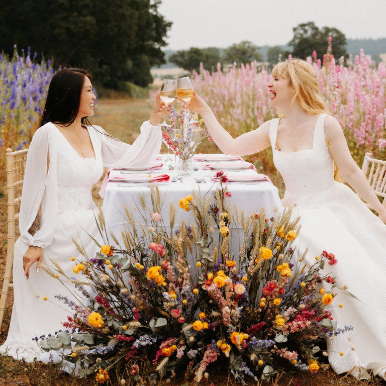 Behind the Scenes of Our Magical Confetti Field Workshop