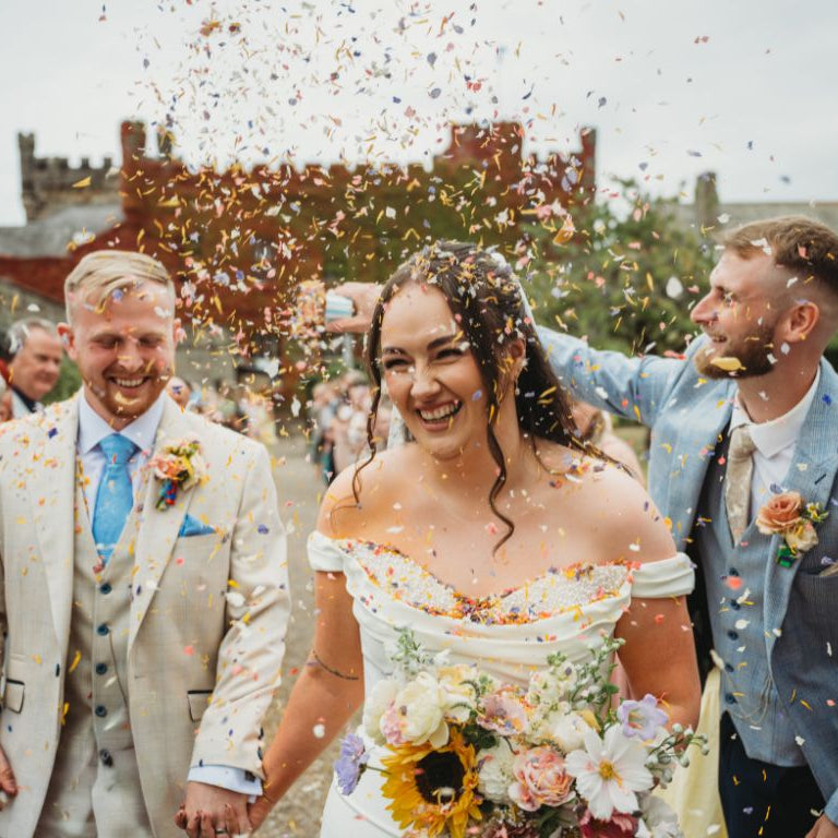 Kia & Josh’s Colourful Wedding at Sneaton Castle