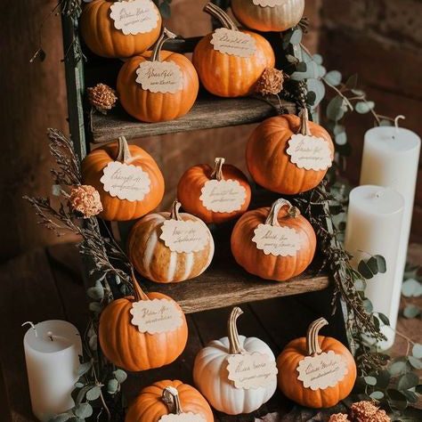 Autumn Wedding Inspiration: Embrace the Season with Warm Hues, Cosy Decor, and Eco-Friendly Confetti