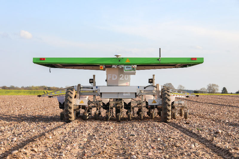 World's First Delphinium Flower Robot at Shropshire Petals