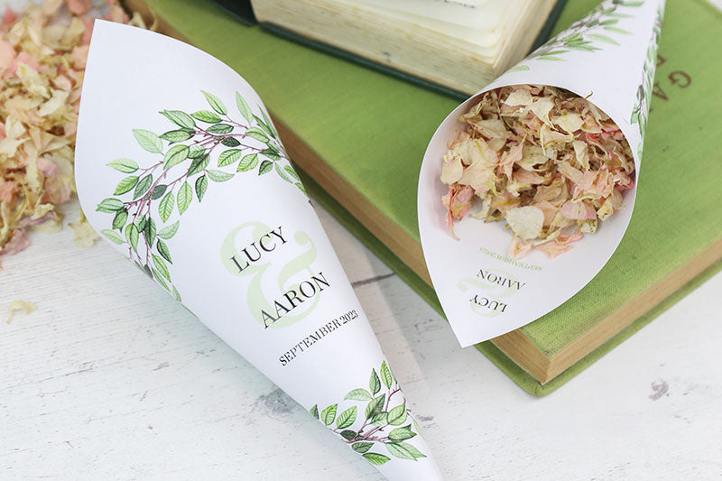 Personalised Confetti Cones