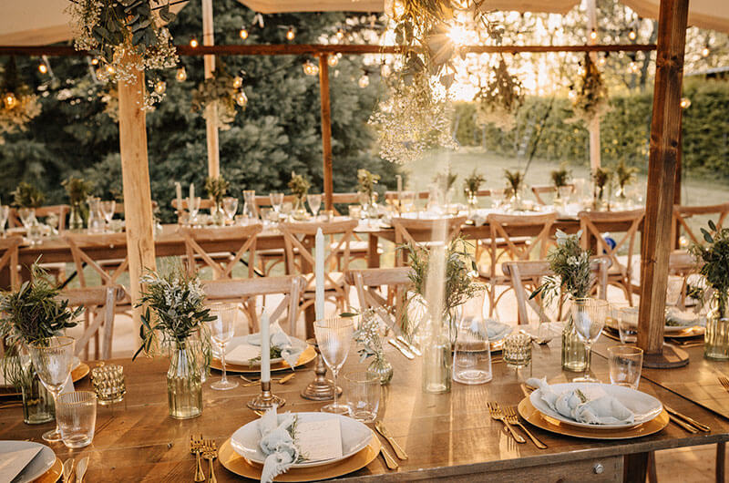 The Perfect Rustic Garden Wedding