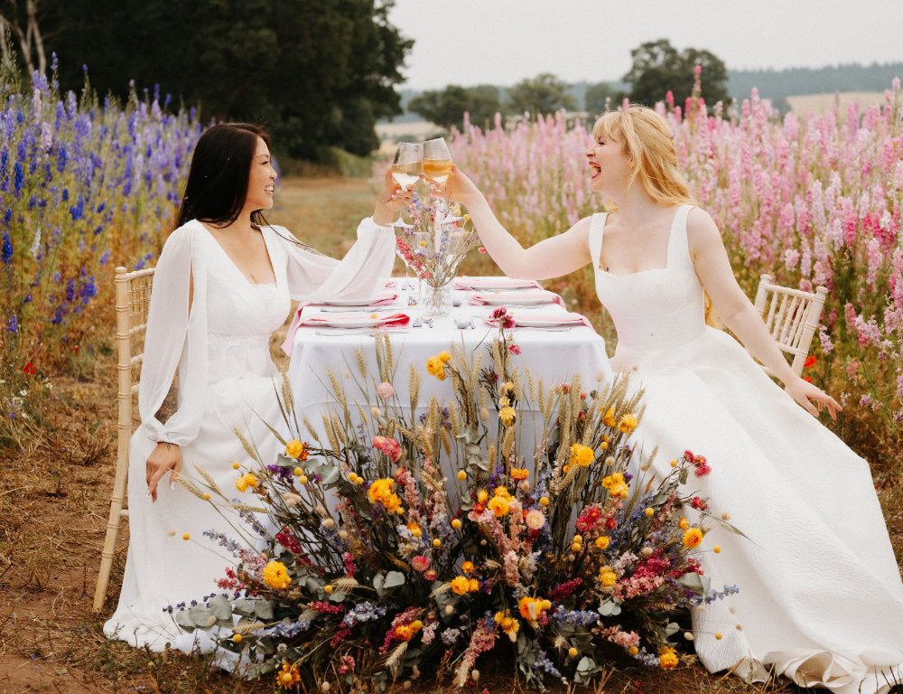 Behind the Scenes of Our Magical Confetti Field Workshop