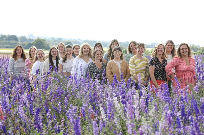 Christmas Time on the Shropshire Petals Farm