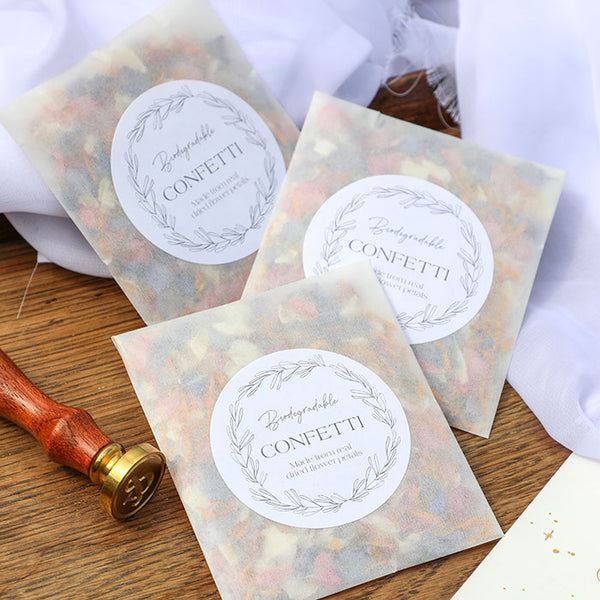 Pack of 25 Confetti Sachets (25 handfuls) | DW