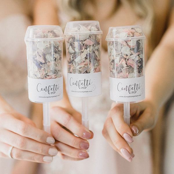 Pack of 10 Confetti Pops (10 handfuls) | DW